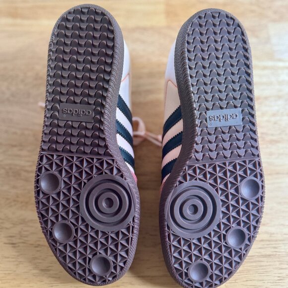 Unworn Custom-Dyed Adidas, Pink/Orange Gradient - Picture 2 of 5